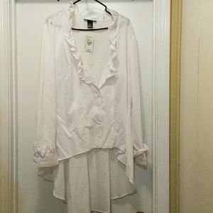 Ashley Stewart White Shirt